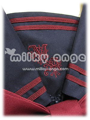 刺繡のアップ