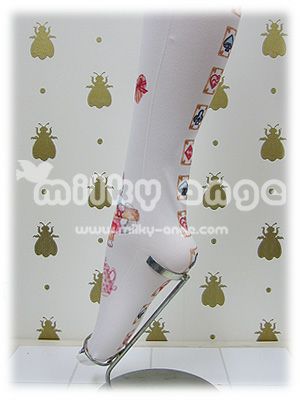 アリス柄タイツ | milky ange
