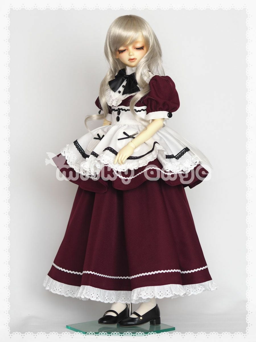 60センチ級ドール用 カフェスタイルメイド コリーナ | milky ange