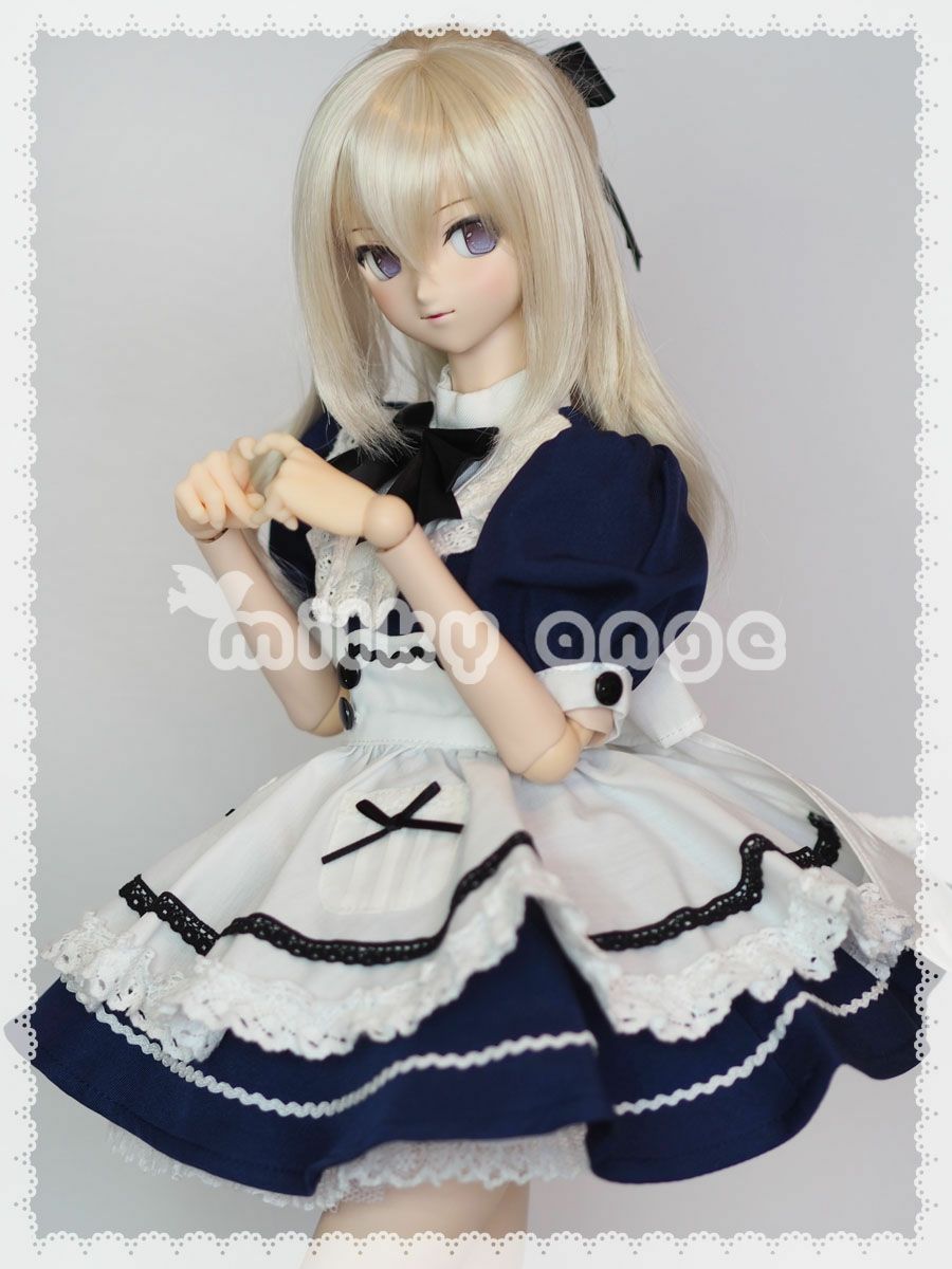60センチ級ドール用 カフェスタイルメイド コリーナ | milky ange