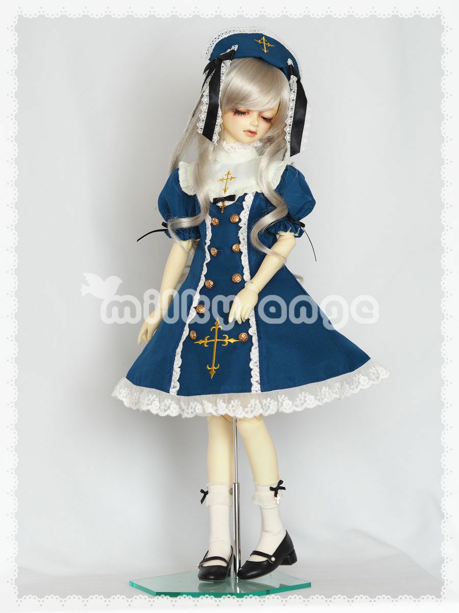 60センチ級ドール用 シスタードレス クリザリン・ミニ | milky ange
