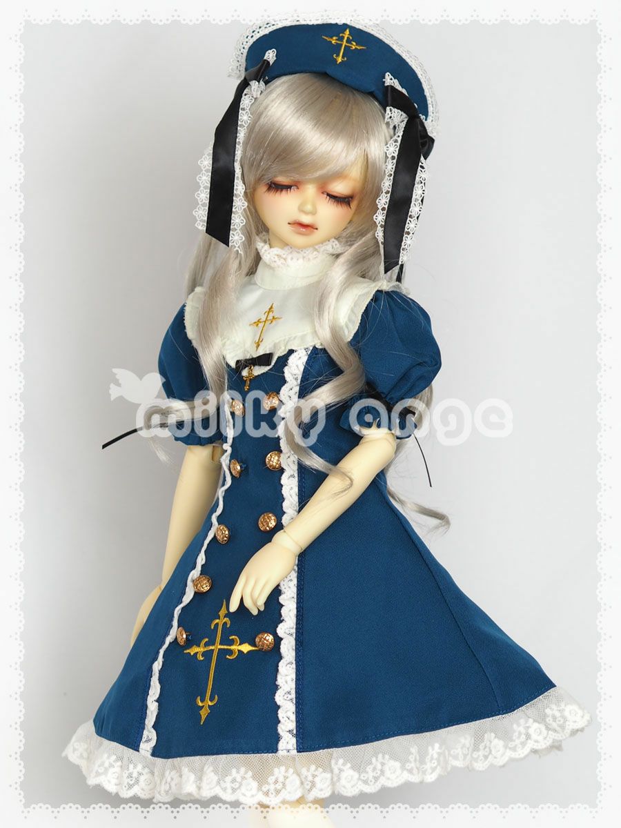 60センチ級ドール用 シスタードレス クリザリン・ミニ | milky ange