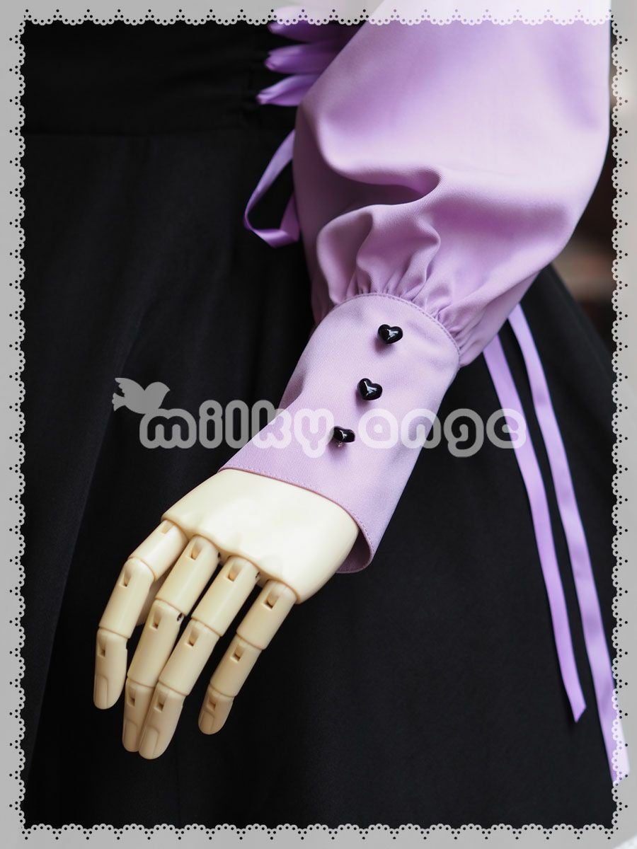 【milkyange】ロリィタセットアップ/フェリス(カフェオレ)ML【新品】 カフェスタイルメイド リゼ MLサイズ | milky ange